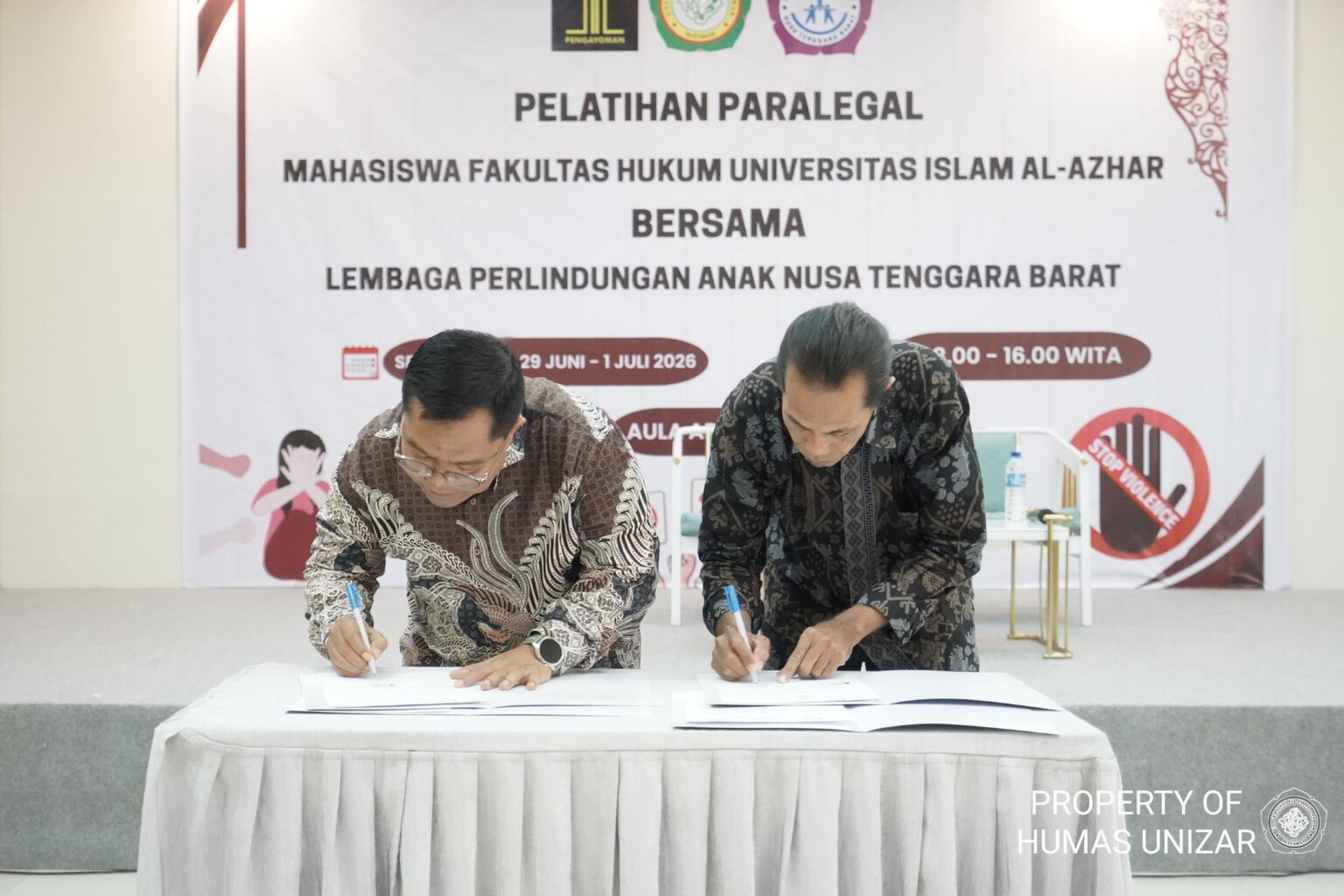 FH UNIZAR dan LPA NTB Perkuat Akses Keadilan Lewat Kolaborasi Pengembangan Paralegal
