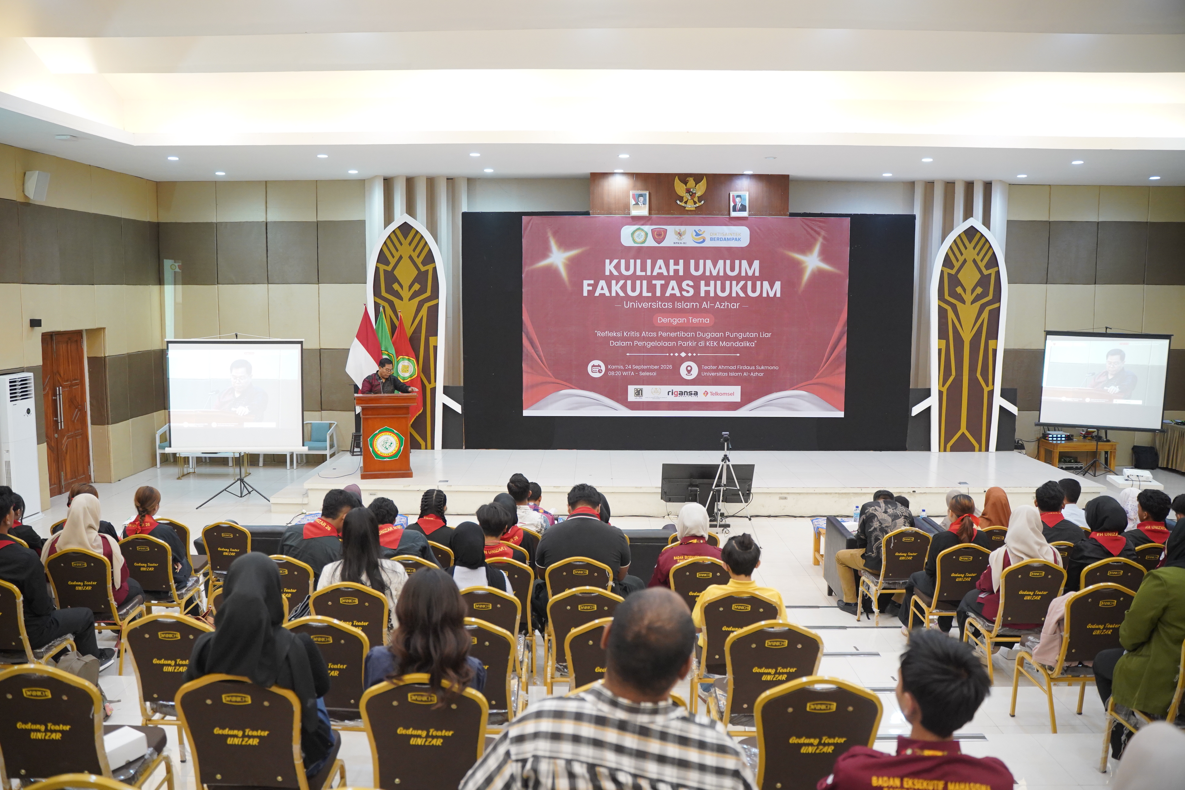 FH UNIZAR Gelar Kuliah Umum, Dorong Tata Kelola Parkir KEK Mandalika yang Transparan dan Akuntabel